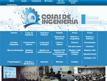 Tablet Screenshot of cosasdeingenieria.com